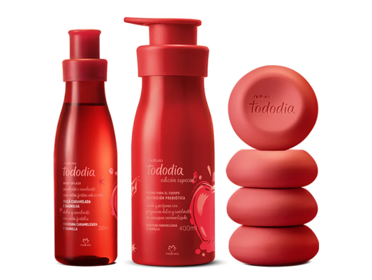 Set Tododia Edición Especial Manzana Caramelizada y Vainilla Natura