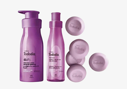 Set Tododia Ciruela y Flor de Vainilla Natura